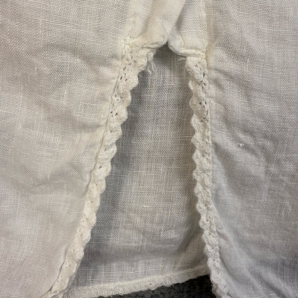 Women’s Laura Bianca Italian linen short sleeve top size L - Picture 10 of 13